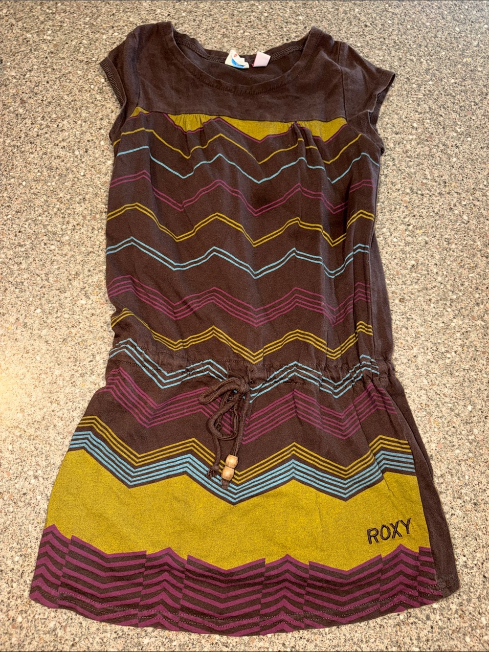 Roxy girls y2k chevron tunic dress